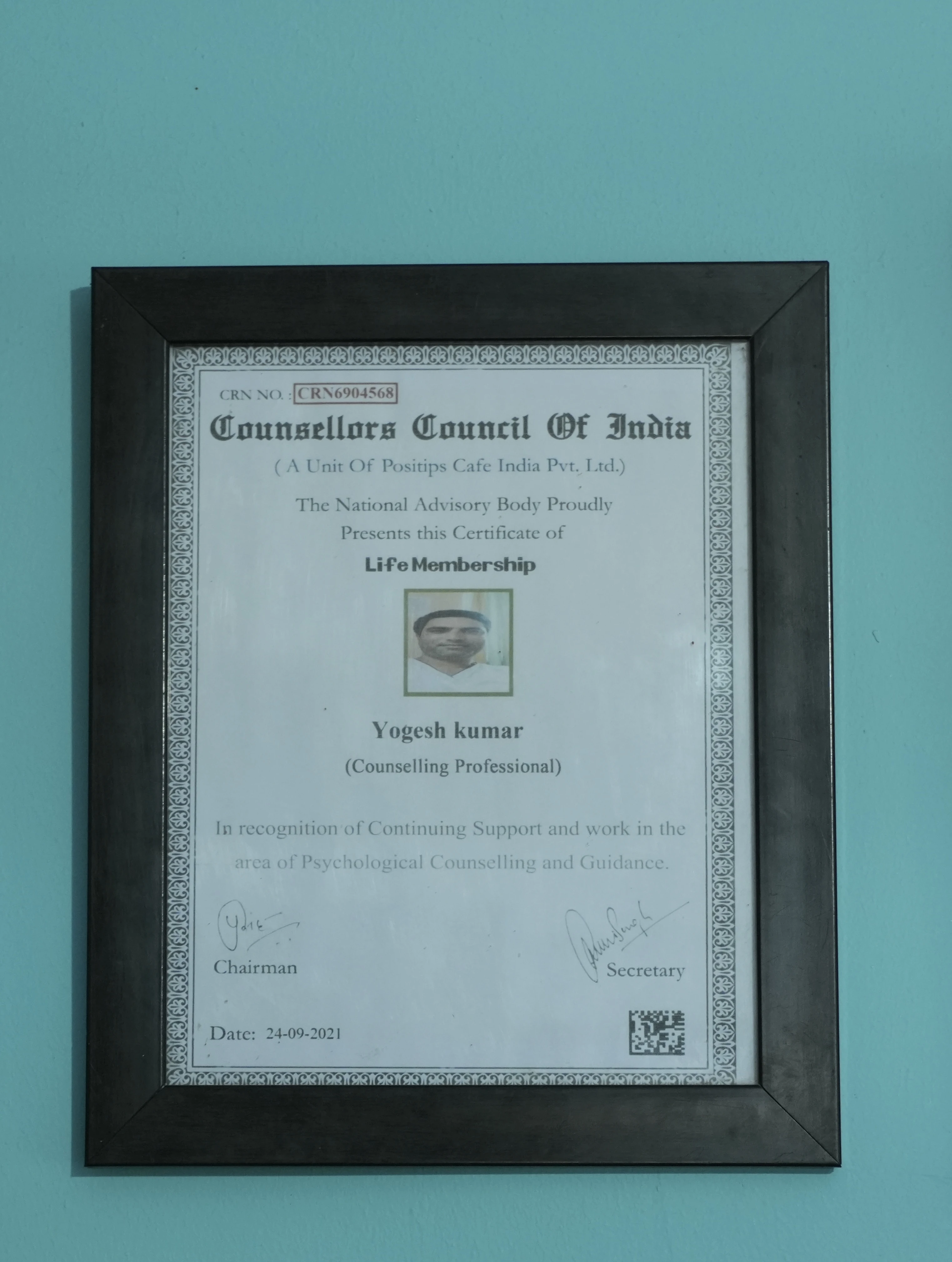 Hope Sewa Smiti Awards and Certifications 